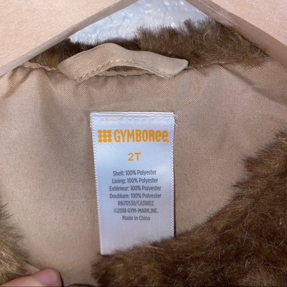 Gymboree faux fur vest - Picture 4 of 5